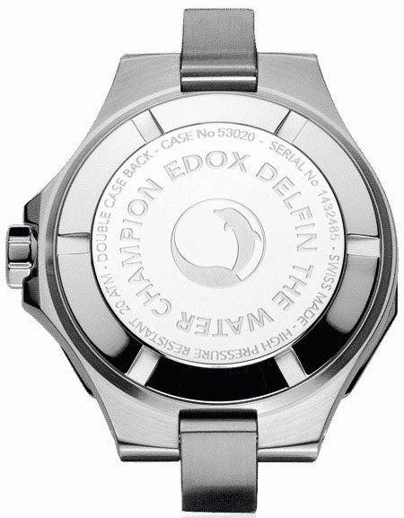 Edox Watches Edox Delfin The Original Lady Quartz 3 Hands Special Edition Watch