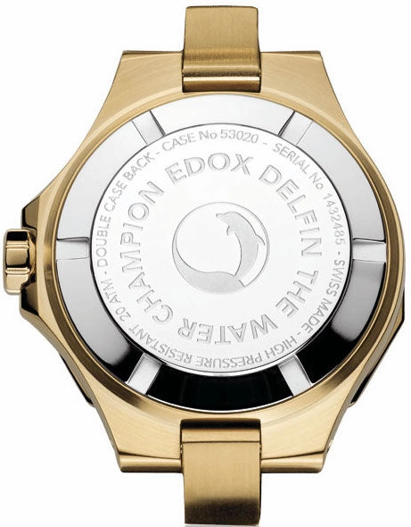 Edox Watches Edox Delfin The Original Lady Quartz 3 Hands Watch