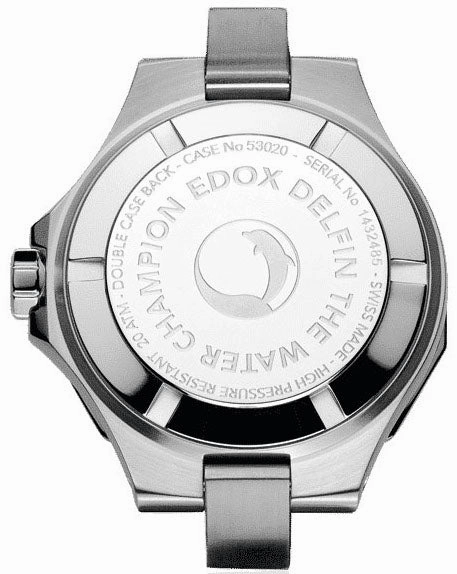 Edox Watches Edox Delfin The Original Lady Quartz 3 Hands Watch