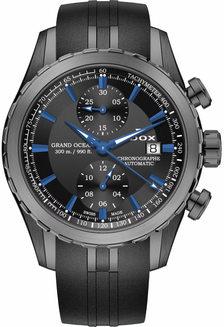 Edox Watches Edox Grand Ocean Chronograph Watch