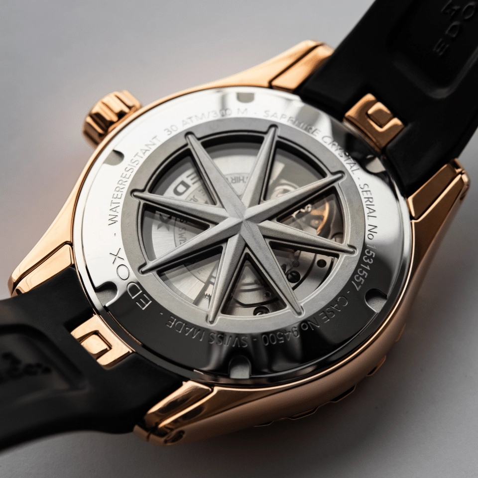 Edox Watches Edox Grand Ocean Power Reserve Small Second Watch