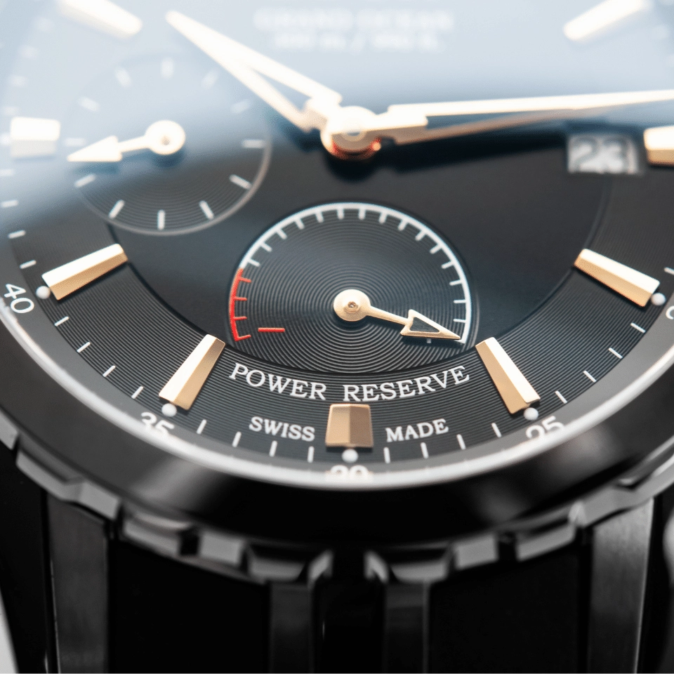 Edox Watches Edox Grand Ocean Power Reserve Small Second Watch