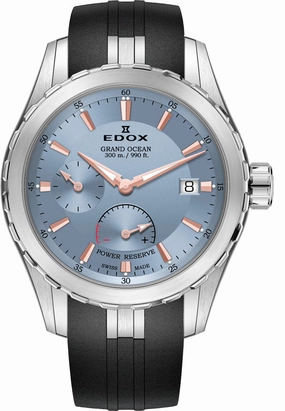 Edox Watches Edox Grand Ocean Power Reserve Small Second Watch