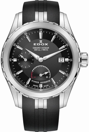 Edox Watches Edox Grand Ocean Power Reserve Small Second Watch