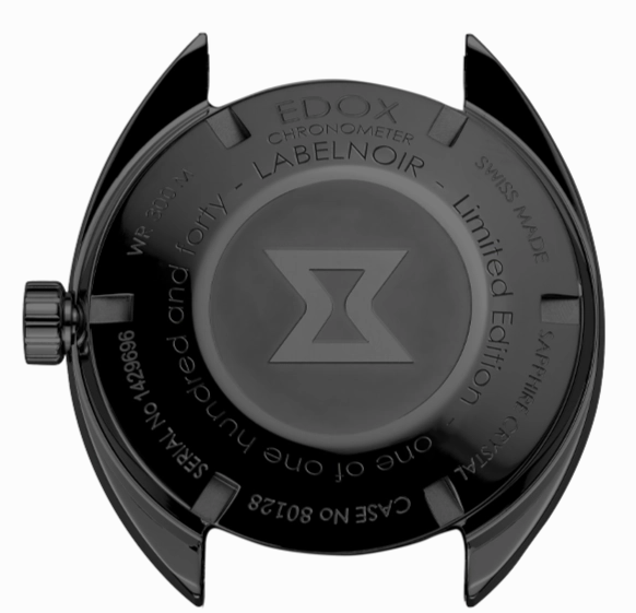 Edox Watches Edox Hydro Sub Label Noir Limited Edition Watch