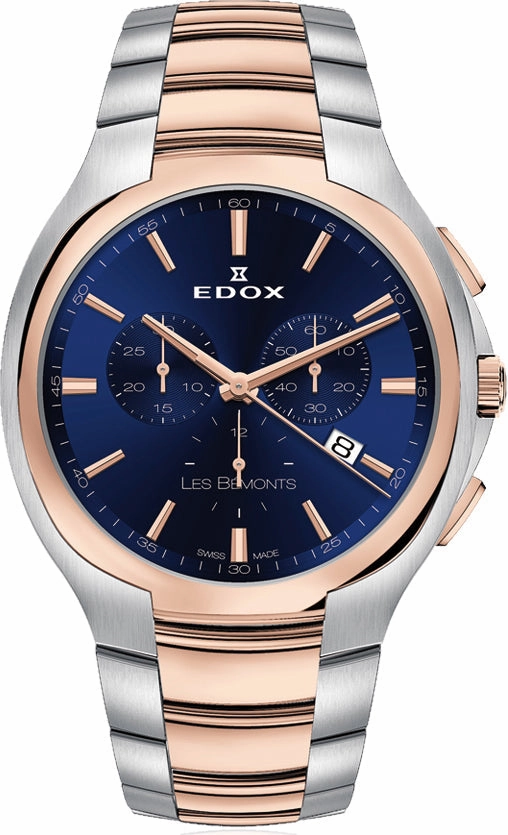 Edox Watches Edox Les Bemonts Chrono Quartz Watch
