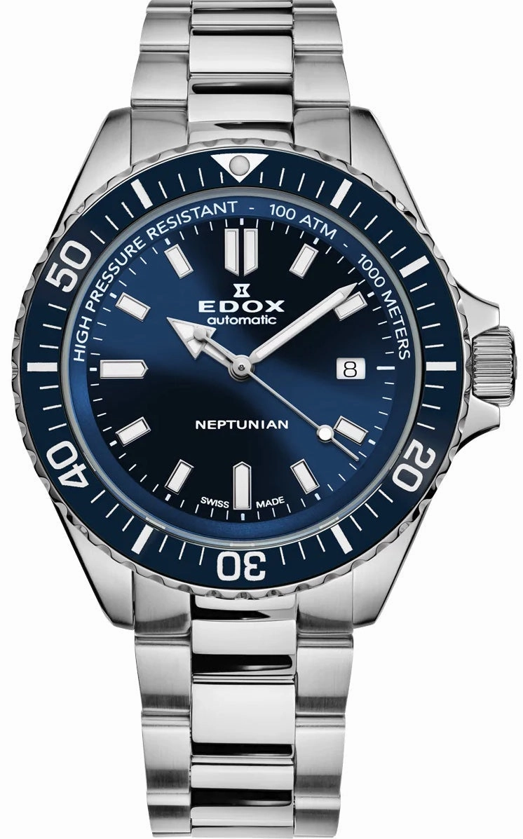 Edox Watches Edox Neptunian Date Automatic Watch