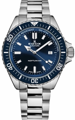 Edox Watches Edox Neptunian Date Automatic Watch