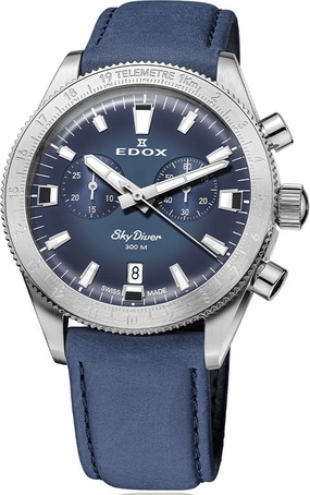 Edox Watches Edox Skydiver Chronograph Limited Edition Watch