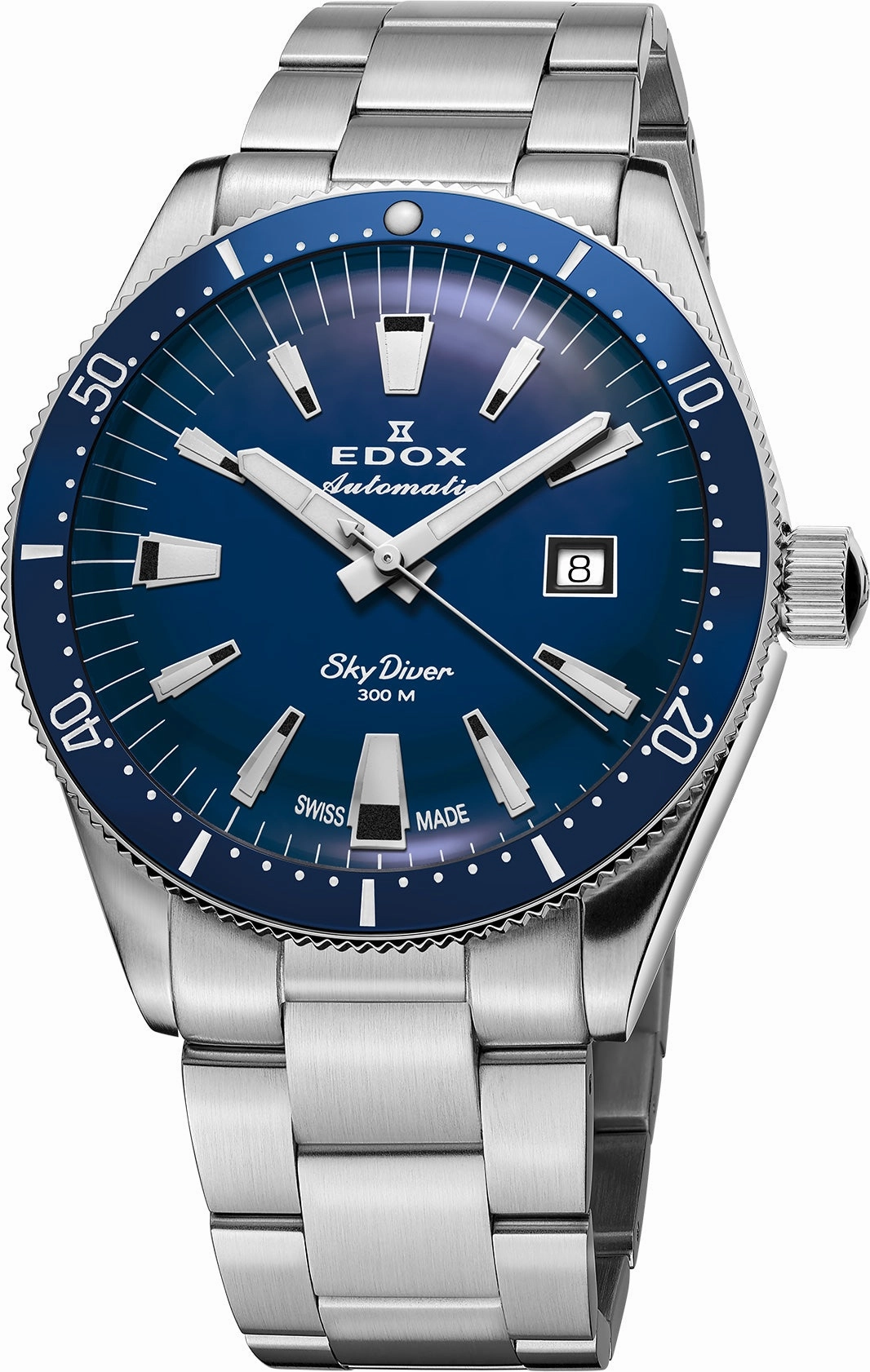 Edox Watches Edox SkyDiver Date Automatic Watch