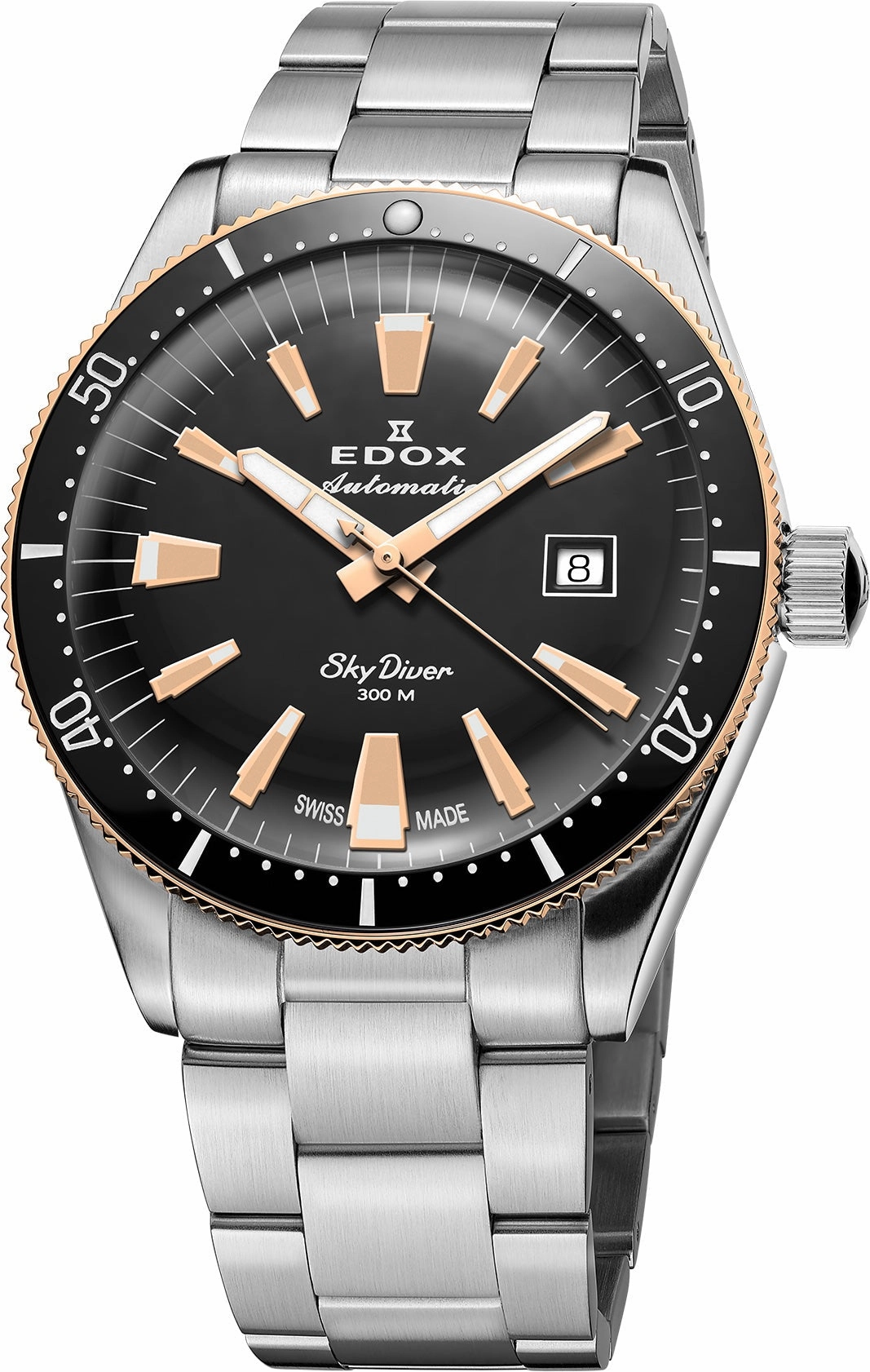 Edox Watches Edox SkyDiver Date Automatic Watch