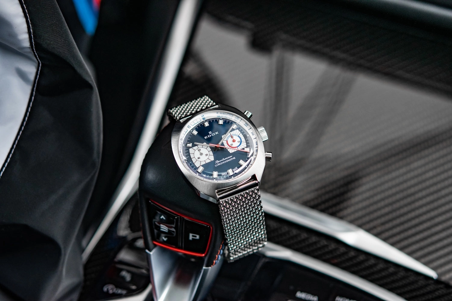 Edox Watches Edox Sportsman Chronographe Automatic Blue Limited Edition Watch