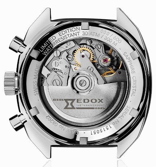 Edox Watches Edox Sportsman Chronographe Automatic Blue Limited Edition Watch