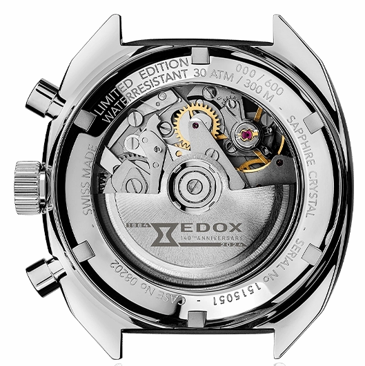 Edox Watches Edox Sportsman Chronographe Automatic Grey Limited Edition Watch