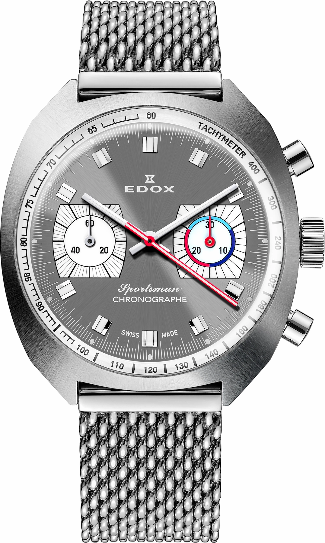 Edox Watches Edox Sportsman Chronographe Automatic Grey Limited Edition Watch