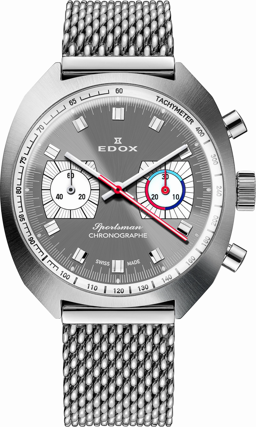 Edox Watches Edox Sportsman Chronographe Automatic Grey Limited Edition Watch