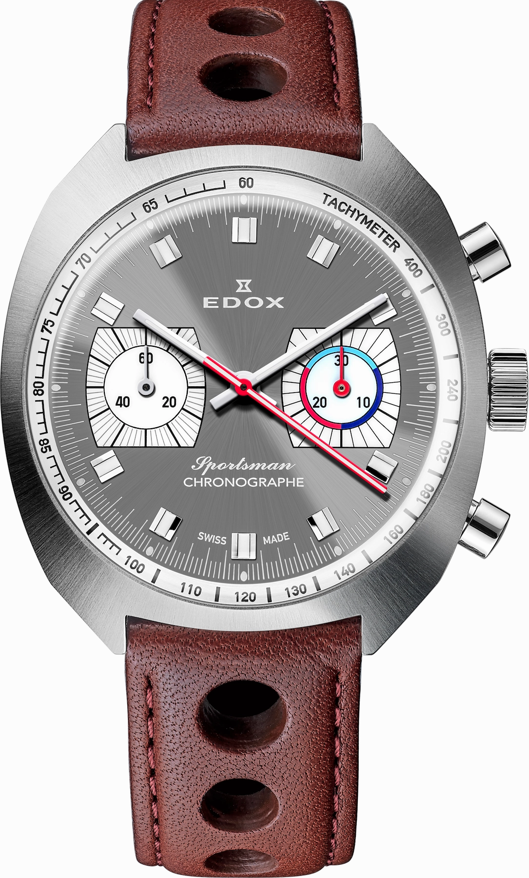 Edox Watches Edox Sportsman Chronographe Automatic Grey Limited Edition Watch