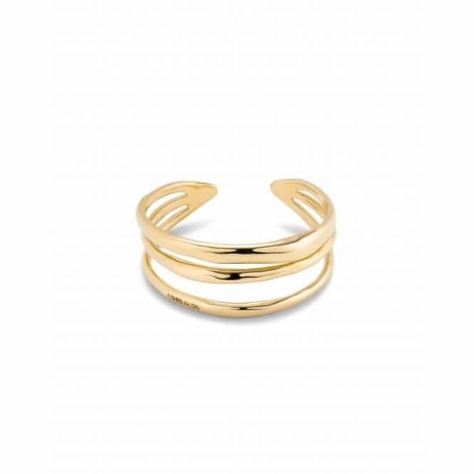 Electrik Rigid Triple 18k Gold-Plated Medium Link Inner Bangle PUL2440ORO0000M Unode50 Jewelry And Accessories