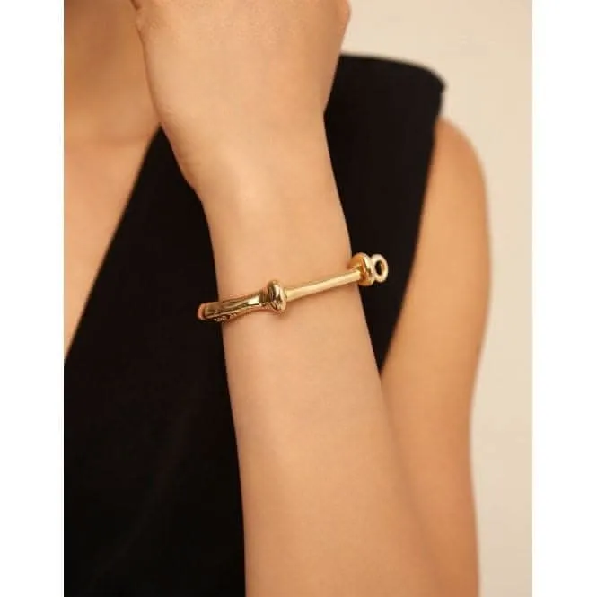 Estás Grillado Golden Metal Bangle PUL1245ORO Unode50 Jewelry And Accessories