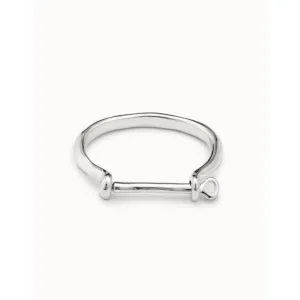 Estás Grillado Silver Metal Bangle PUL1245MTL Unode50 Jewelry And Accessories