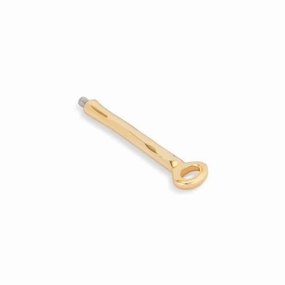 Estás Grillado 18k Gold Plated Bar For Estás Grillado CHA0245ORO0000M Unode50 Jewelry And Accessories