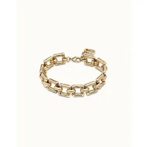 Femme Fatale Golden Metal Bracelet Unode50 Jewelry And Accessories