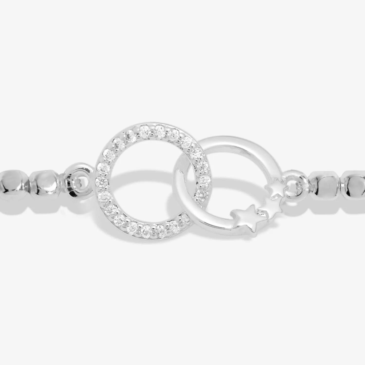 Forever Yours Make A Birthday Wish Silver Plated Bracelet 7479 Joma Jewellery