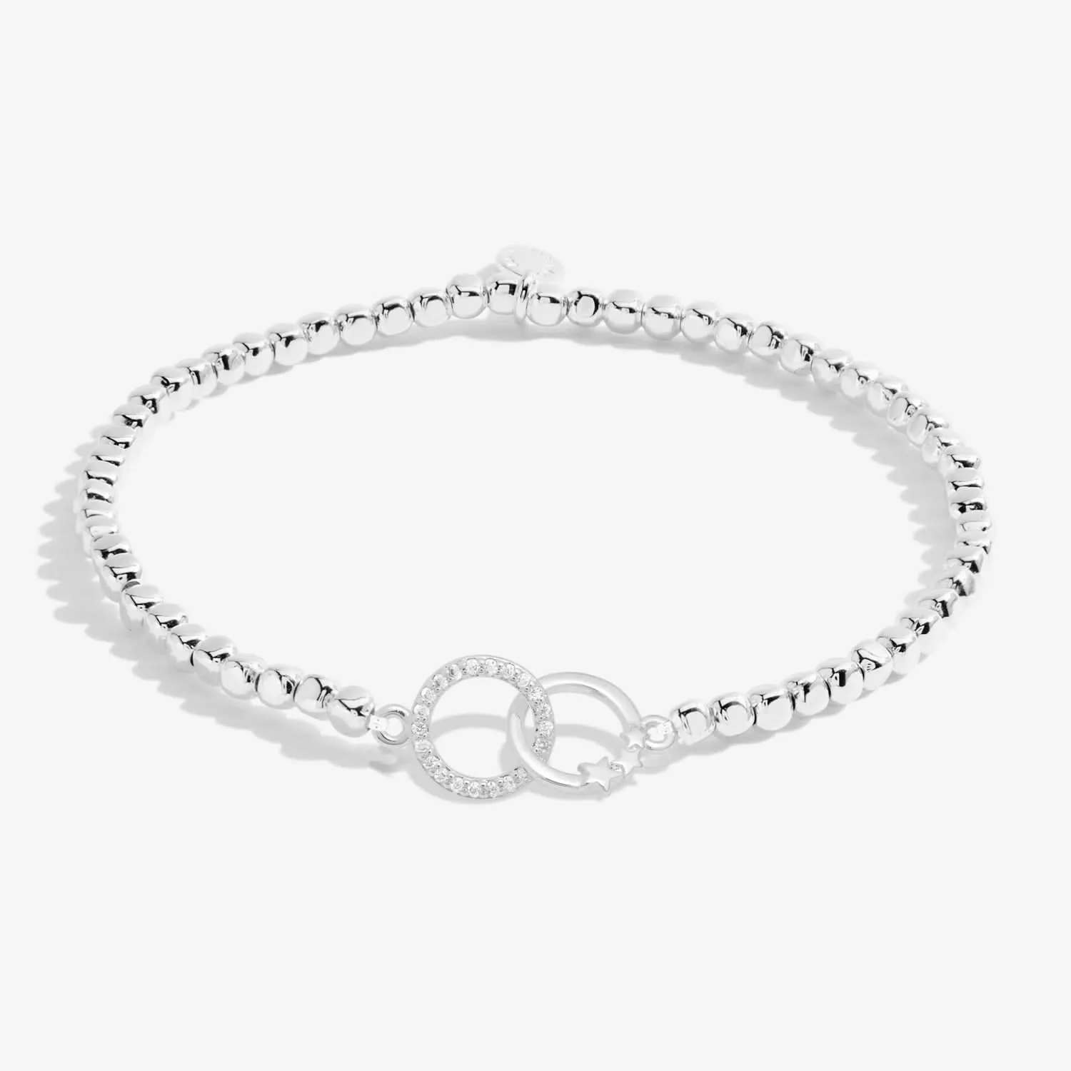 Forever Yours Make A Birthday Wish Silver Plated Bracelet 7479 Joma Jewellery
