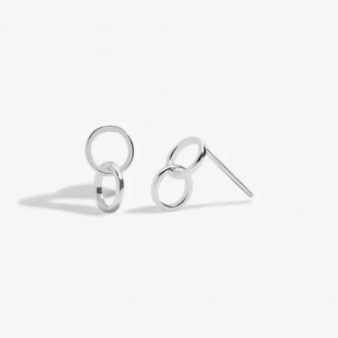 Forever Yours Super Sister Silver Plated Earrings 6762 Joma Jewellery