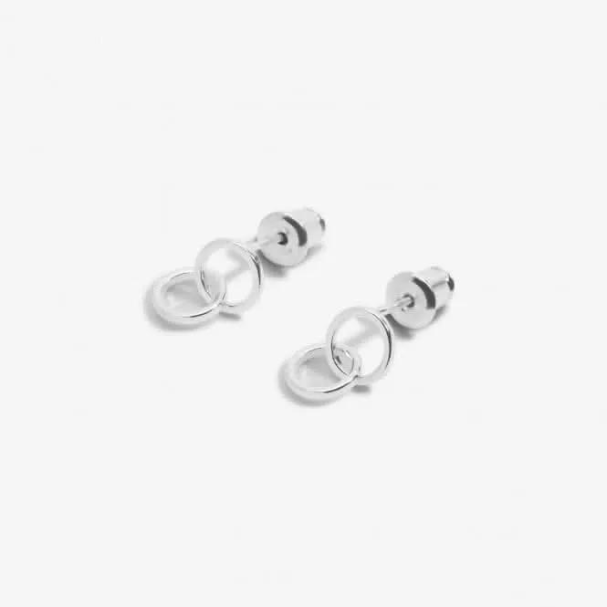 Forever Yours Super Sister Silver Plated Earrings 6762 Joma Jewellery