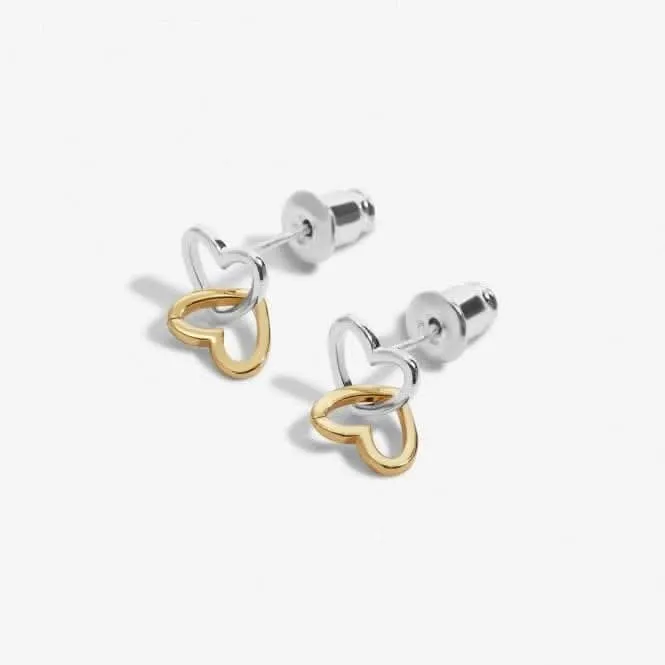 Forever Yours Wonderful Grandma Silver Gold Plated Earrings 6768 Joma Jewellery