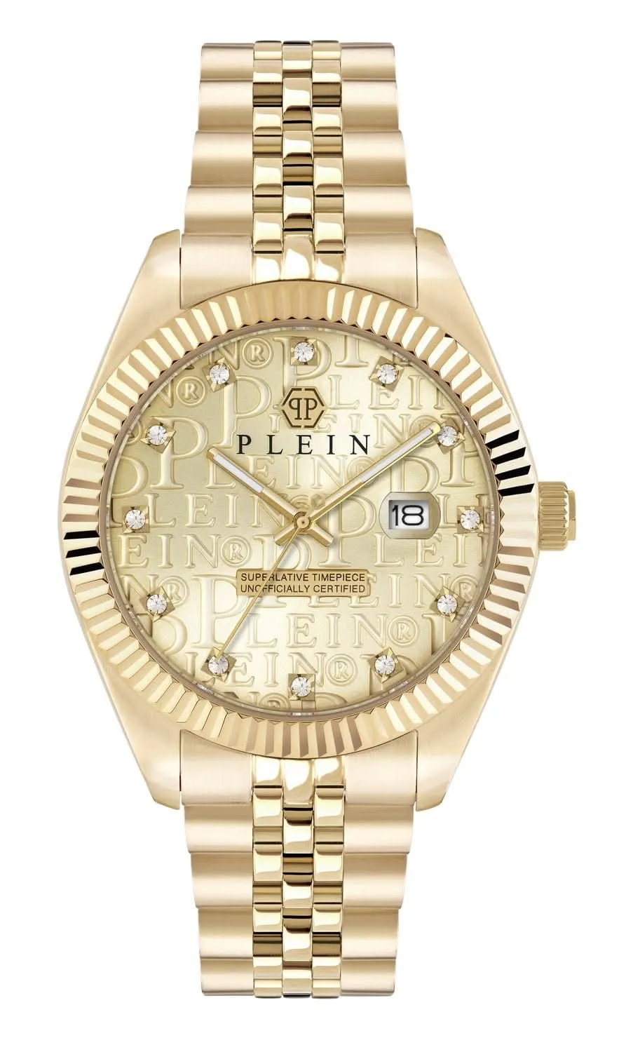Gents Date Superlative Champagne Watch PWMFA0525