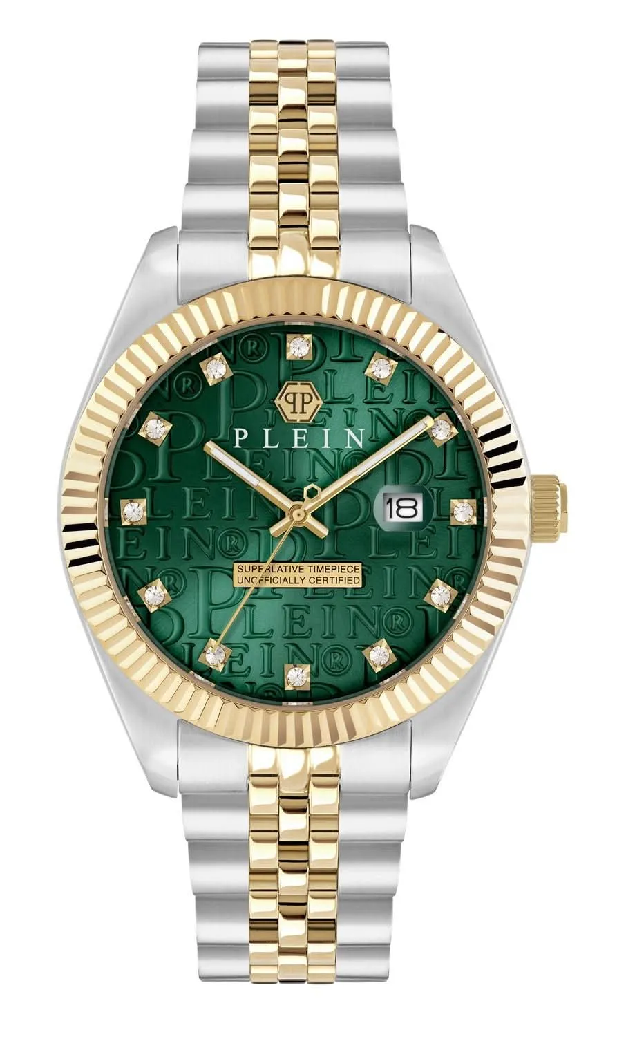 Gents Date Superlative Green Watch PWMFA0325