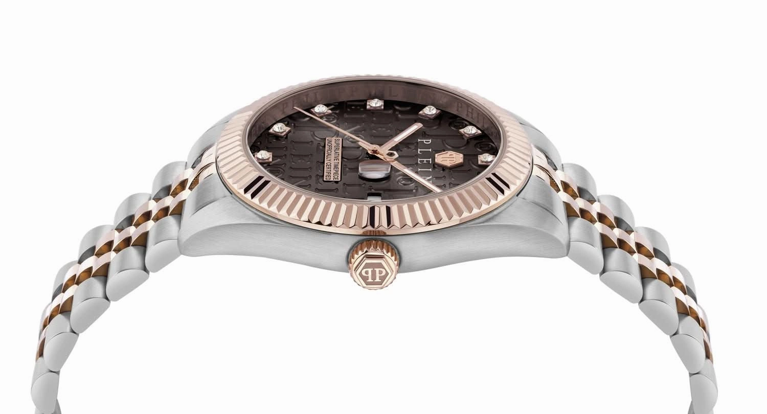 Gents Date Superlative Brown Watch PWMFA0625