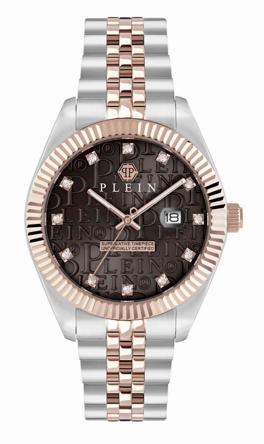 Gents Date Superlative Brown Watch PWMFA0625