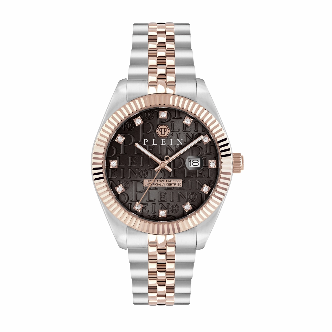 Gents Date Superlative Brown Watch PWMFA0625