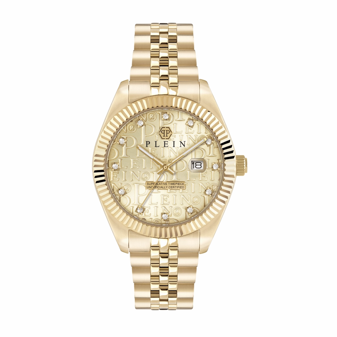 Gents Date Superlative Champagne Watch PWMFA0525