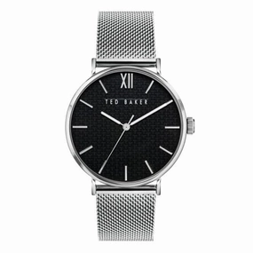Gents Phylipa Gents Stainless Steel Silver-Tone Watch BKPPGS218