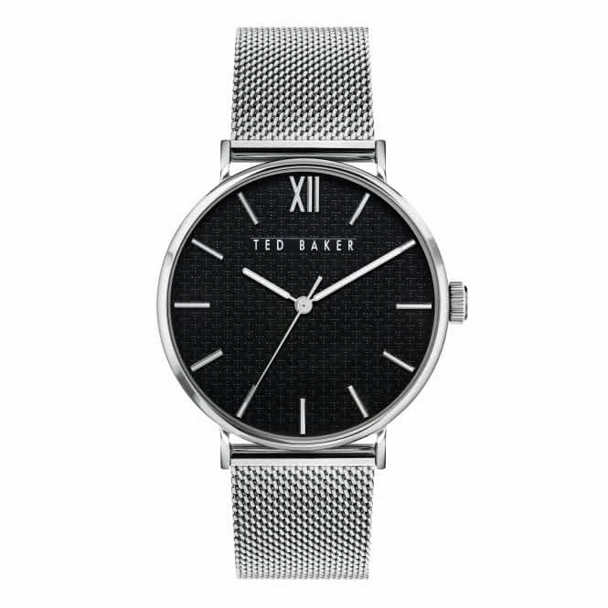 Gents Phylipa Gents Stainless Steel Silver-Tone Watch BKPPGS218