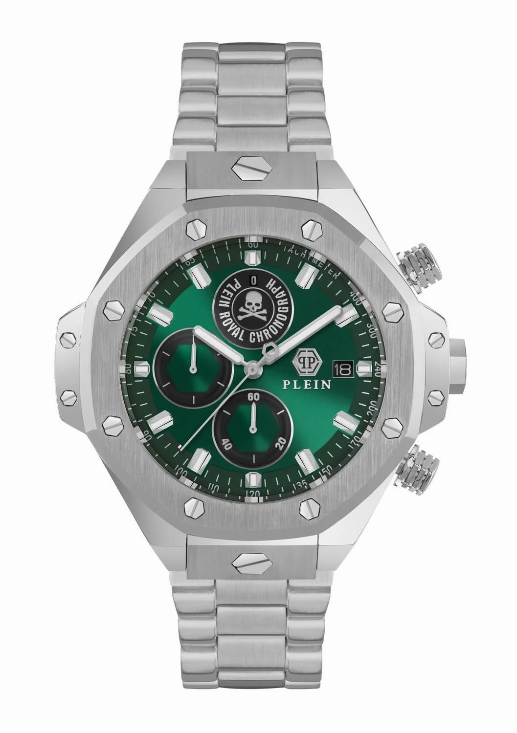 Gents Plein Chrono Royal Green Watch PWLFA0425