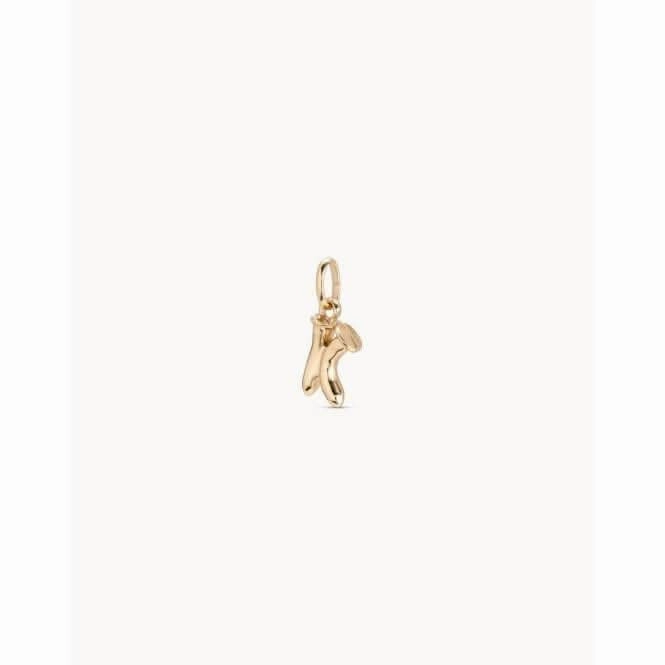 Gimme A Letter K Golden Metal Charm CHA0037ORO0000U Unode50 Jewelry And Accessories