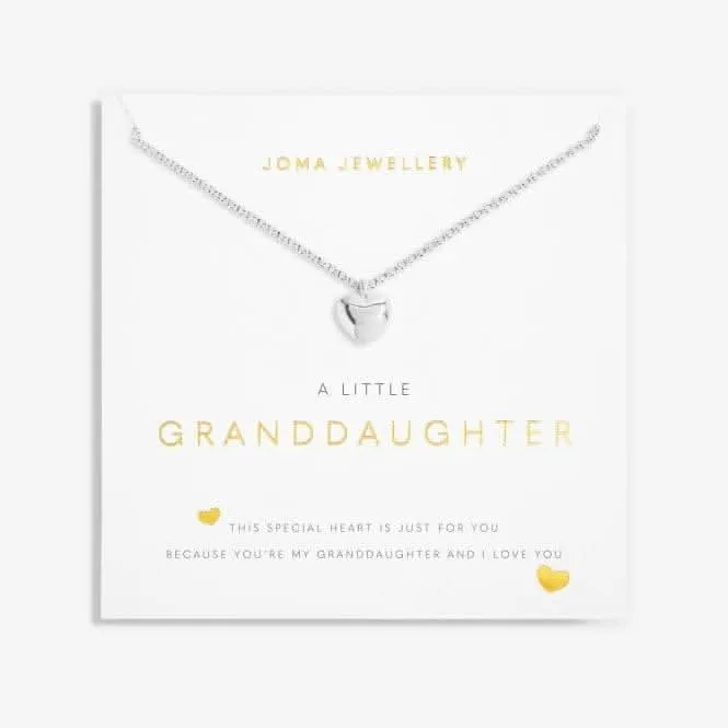 Granddaughter Silver 46cm   5cm Extender Necklace 6115 Joma Jewellery