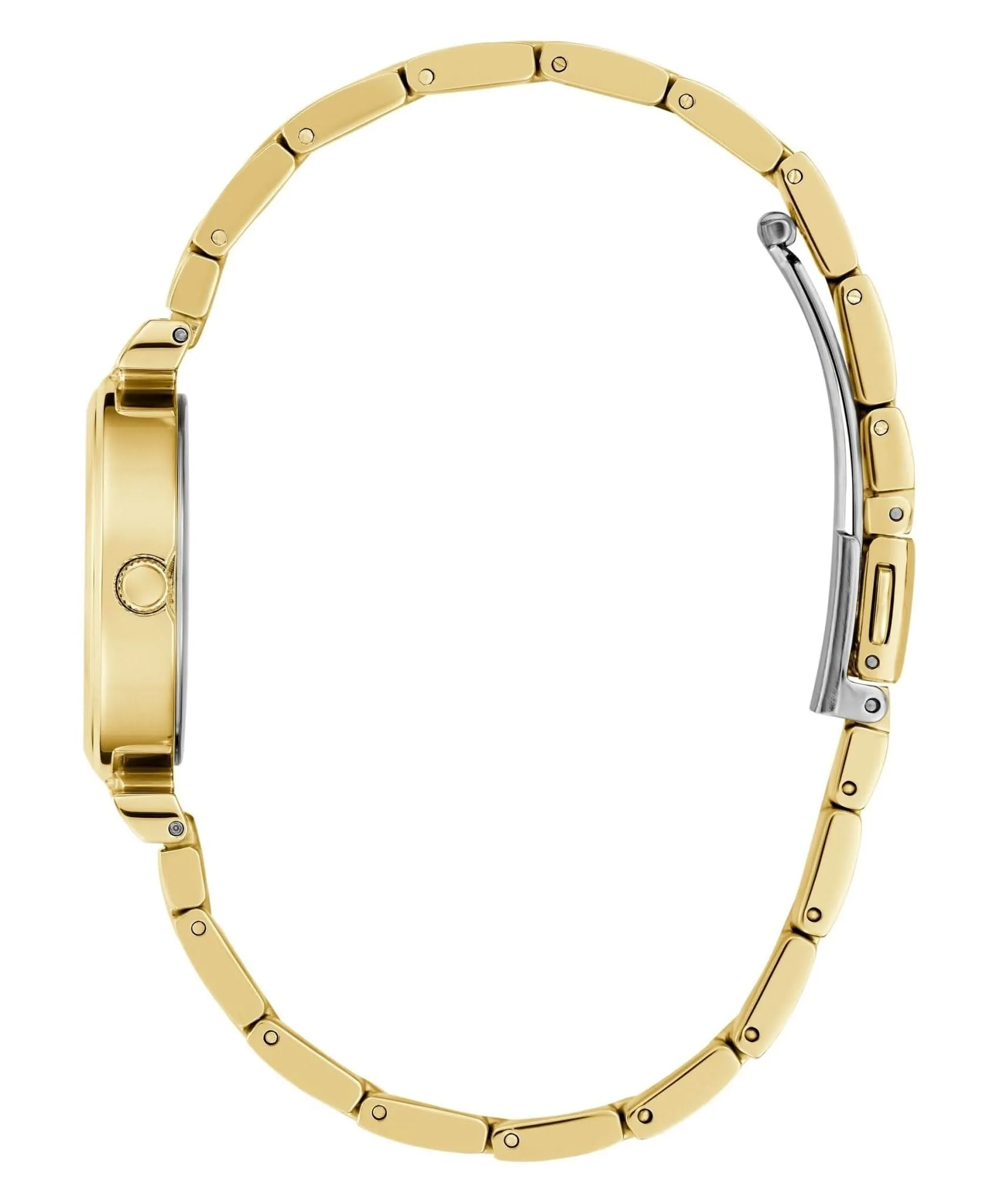 Guess Ladies Array Gold Tone Recycled Steel Watch GW0762L2