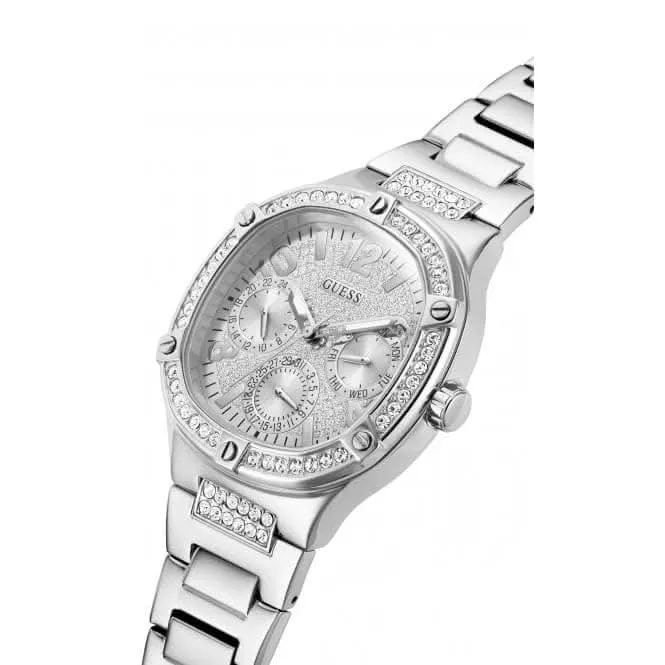 Guess Ladies Duchess Stainless Steel Silver Watch GW0558L1