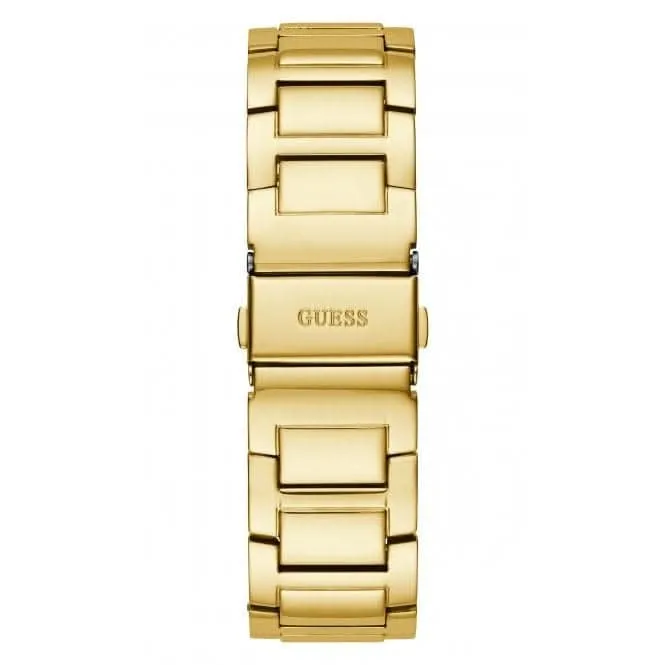 Guess Ladies Queen Stainless Steel Gold Tone Watch GW0464L2