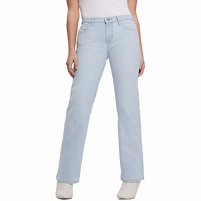 Guess Womens Knit Denim Straight Leg Jeans
