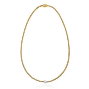 Halo Gold Silver Venetian Chain Bobble Necklace 4051 Joma Jewellery