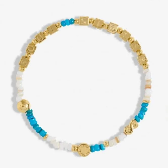 Happy Little Moments Soul Sister Gold Plated 17.5cm Bracelet 7081 Joma Jewellery