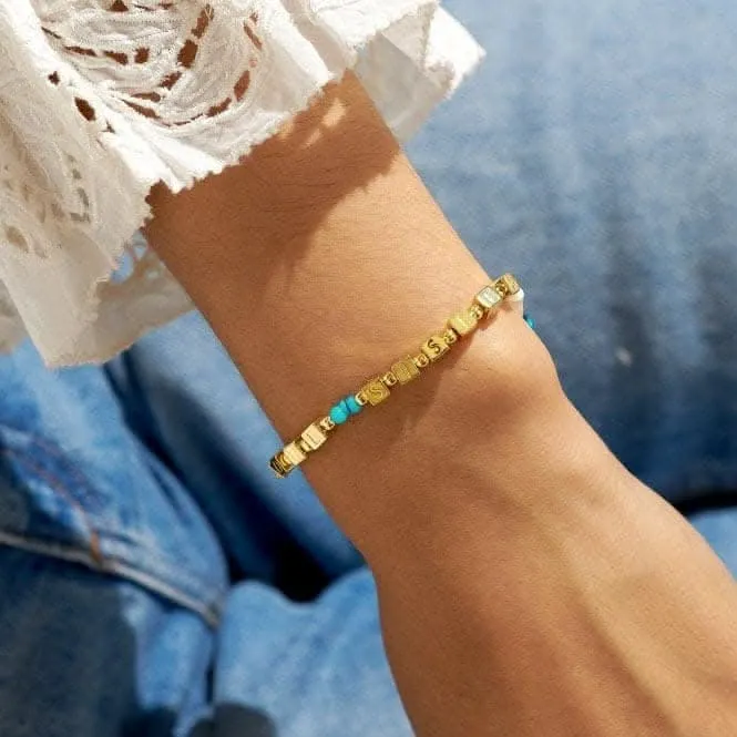 Happy Little Moments Soul Sister Gold Plated 17.5cm Bracelet 7081 Joma Jewellery