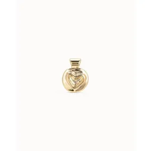 Heart Golden Metal Charm CHA0140ORO0000U Unode50 Jewelry And Accessories